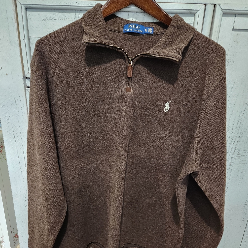 Mens ralph lauren polo half zip